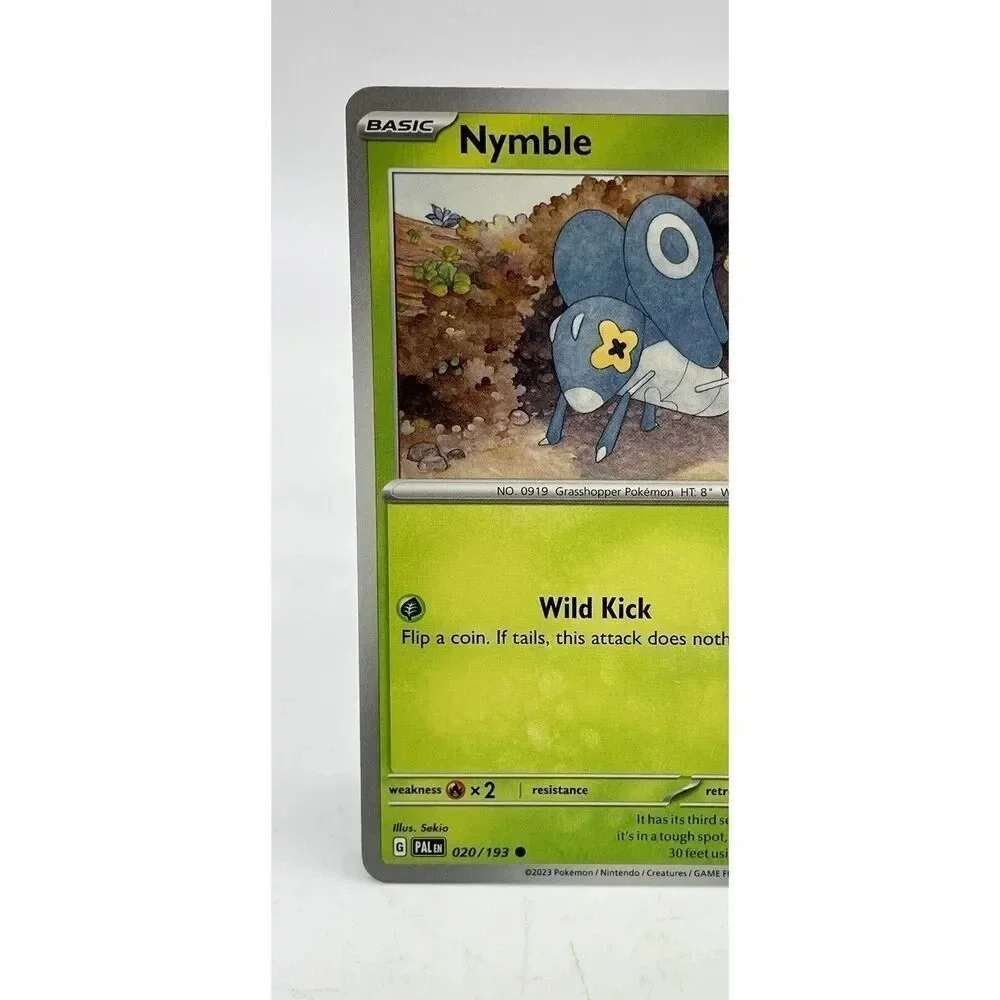 Nymble 20/193 Common Paldea Evolved Non-Holo Pokemon TCG Mint‎ Unplayed